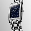 Montre Longines Dolcevita Cadran Bleu Bracelet Acier