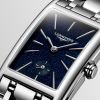 Montre Longines Dolcevita Cadran Bleu Bracelet Acier