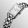 Montre Longines Dolcevita Cadran Blanc mat Bracelet Acier