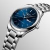 Montre Longines Master Collection Cadran Bleu soleillé Bracelet Acier