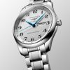 Montre Longines Master Collection Cadran Argenté "grain d'orge" Bracelet Acier