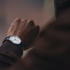 Montre Longines Sector Dial Cadran Argenté Bracelet cuir