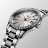 Montre Conquest Classic Cadran Argenté "soleil" Bracelet Acier
