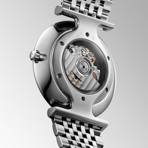 Montre La Grande Classique De Longines Cadran Bleu soleillé Bracelet Acier