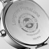 Montre Longines Primaluna Moonphase Cadran Nacre blanche Bracelet Acier
