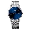 Montre Longines Elegant Collection Cadran Bleu soleillé Bracelet Acier
