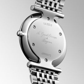 Montre La Grande Classique De Longines Cadran Blanc Bracelet Acier