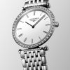 Montre La Grande Classique De Longines Cadran Blanc Bracelet Acier