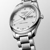 Montre Longines Master Collection Cadran Argenté "grain d'orge" Bracelet Acier