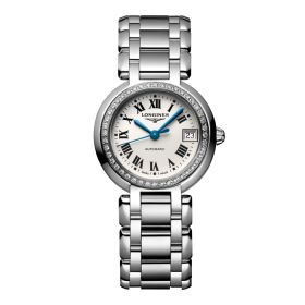 Montre Longines Primaluna Cadran Argenté Bracelet Acier