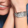 Montre Longines Dolcevita Cadran Argenté "flinqué" Bracelet Acier