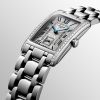 Montre Longines Dolcevita Cadran Argenté "flinqué" Bracelet Acier