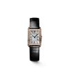 Montre Longines Dolcevita Cadran Argenté "flinqué" Bracelet Alligator