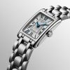 Montre Longines Dolcevita Cadran Argenté "flinqué" Bracelet Acier
