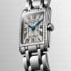 Montre Longines Dolcevita Cadran Argenté "flinqué" Bracelet Acier