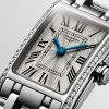 Montre Longines Dolcevita Cadran Argenté "flinqué" Bracelet Acier