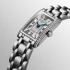 Montre Longines Dolcevita Cadran Argenté "flinqué" Bracelet Acier