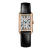 Montre Longines Dolcevita Cadran Argenté "flinqué" Bracelet Alligator