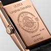 Montre Longines Dolcevita Cadran Argenté "flinqué" Bracelet Alligator