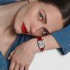 Montre Longines Dolcevita Cadran Argenté "flinqué" Bracelet Alligator