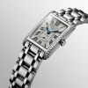 Montre Longines Dolcevita Cadran Argenté "flinqué" Bracelet Acier