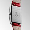 Montre Longines Dolcevita Cadran Argenté "flinqué" Bracelet Alligator
