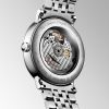 Montre Longines Elegant Collection Cadran Blanc mat Bracelet Acier
