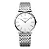 Montre La Grande Classique De Longines Cadran Blanc Bracelet Acier