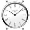 Montre La Grande Classique De Longines Cadran Blanc Bracelet Acier