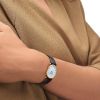 Montre La Grande Classique De Longines Cadran Blanc Bracelet Alligator