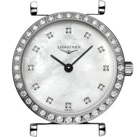 Montre La Grande Classique De Longines Cadran Nacre blanche Bracelet Acier
