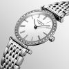 Montre La Grande Classique De Longines Cadran Blanc Bracelet Acier