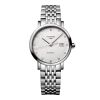 Montre Longines Elegant Collection Cadran Striped Silver Bracelet Acier