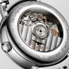 Montre Longines Elegant Collection Cadran Striped Silver Bracelet Acier