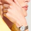 Montre Longines Elegant Collection Cadran Nacre blanche Bracelet acier Coiffe Or Rose