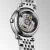 Montre Longines Elegant Collection Cadran Blanc mat Bracelet Acier