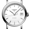 Montre Longines Elegant Collection Cadran Blanc mat Bracelet Acier