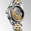 Montre Flagship Cadran Blanc mat Bracelet Acier et PVD jaune