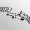 Montre La Grande Classique De Longines Cadran Noir laqué poli Bracelet Acier