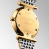 Montre La Grande Classique De Longines Cadran Nacre blanche Bracelet Acier et PVD jaune