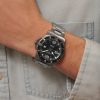 Montre Hydroconquest Cadran Noir soleillé Bracelet Acier