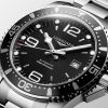 Montre Hydroconquest Cadran Noir soleillé Bracelet Acier