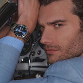 Montre Longines Conquest Cadran Bleu soleillé Bracelet Acier