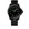 Montre Longines Conquest Cadran Noir soleillé Bracelet Acier