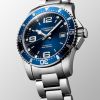 Montre Longines Hydroconquest Cadran Bleu soleillé Bracelet Acier