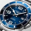Montre Longines Hydroconquest Cadran Bleu soleillé Bracelet Acier