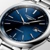 Montre Longines Master Collection Cadran Bleu soleillé Bracelet Acier