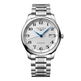 Montre Longines Master Collection Cadran Argenté "grain d'orge" Bracelet Acier