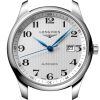 Montre Longines Master Collection Cadran Argenté "grain d'orge" Bracelet Alligator