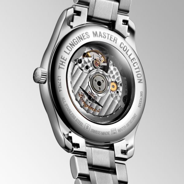 Montre Longines Master Collection Cadran Bleu soleillé Bracelet Acier